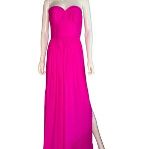 Amanda Uprichard Sweetheart Maxi Dress